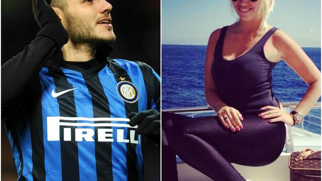 Mauro Icardi dan Wanda Nara