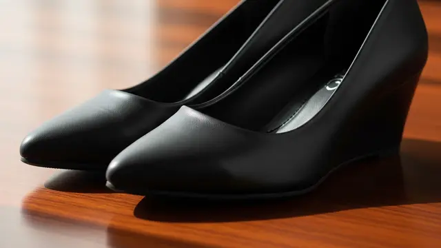 Model Sepatu Wedges Wanita (AI)