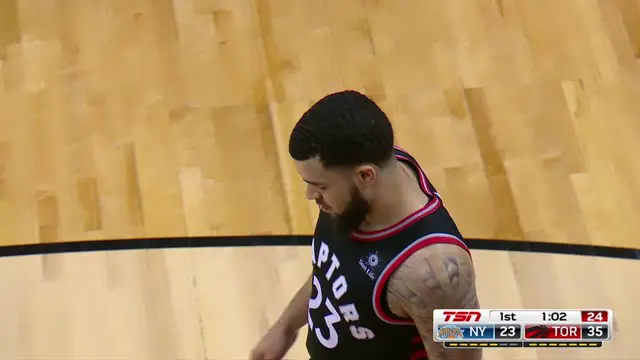 Cuplikan Pertandingan NBA : Raptors 128 vs Knicks 92