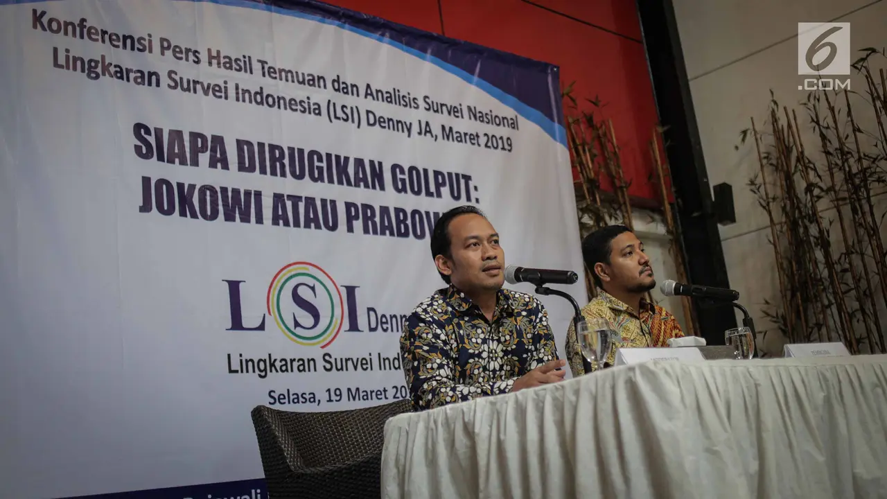 Pemilu 2019, Jokowi dan Prabowo Dirugikan Karena Golput