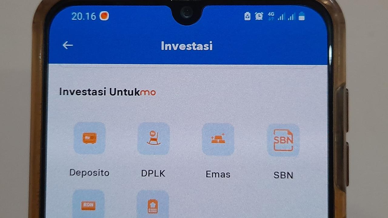 Pilihan investasi di BRImo.