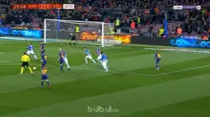 Barcelona membalikkan agregat untuk lolos ke semifinal Copa del Rey seusai menang 2-0 atas Espanyol dalam leg kedua perempat final.