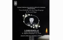 DPRD Kota Semarang Berduka atas Kepergian Suami Wali Kota Agustina, Vincentius Djoko Riyanto