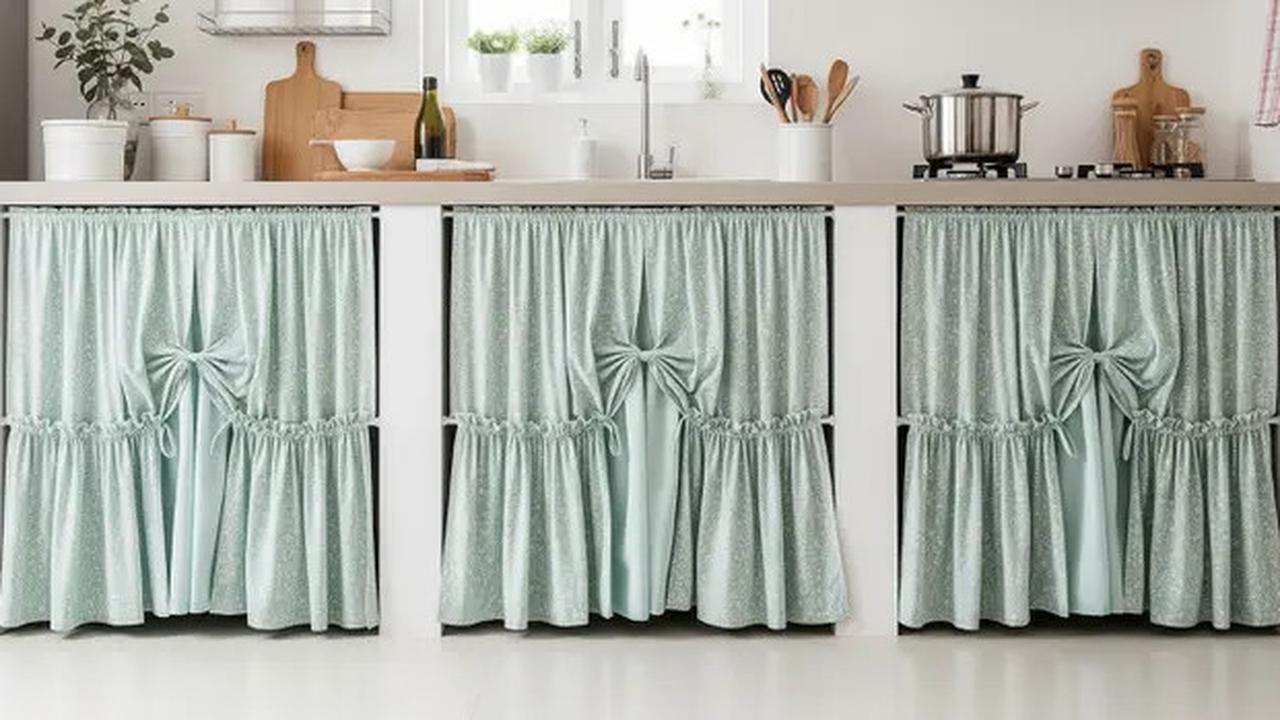 8 Model Gorden Kolong Dapur Minimalis, Bikin Hunian Lebih Rapi dan Estetik