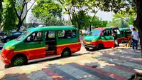 5 Tips Perjalanan Aman dan Nyaman Menggunakan Transportasi Umum bagi Ibu Hamil. Foto: Liputan6.com/Ade Nasihudin.