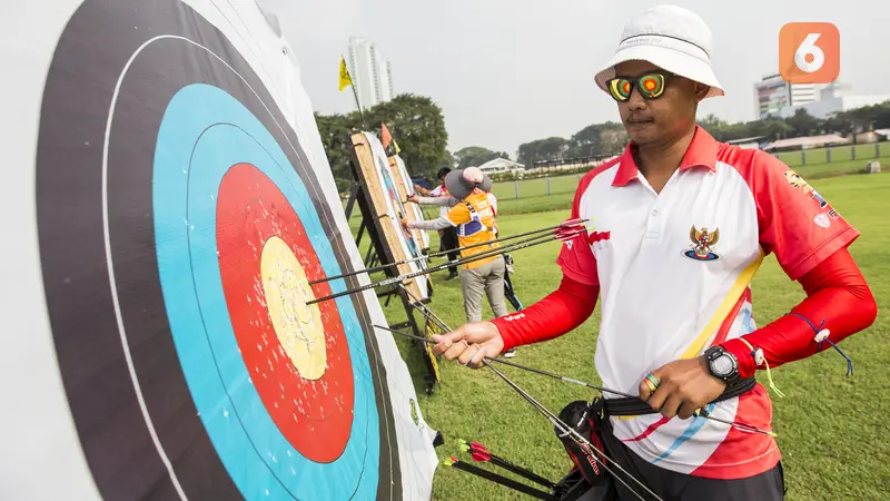 Latihan Panahan Asian Games