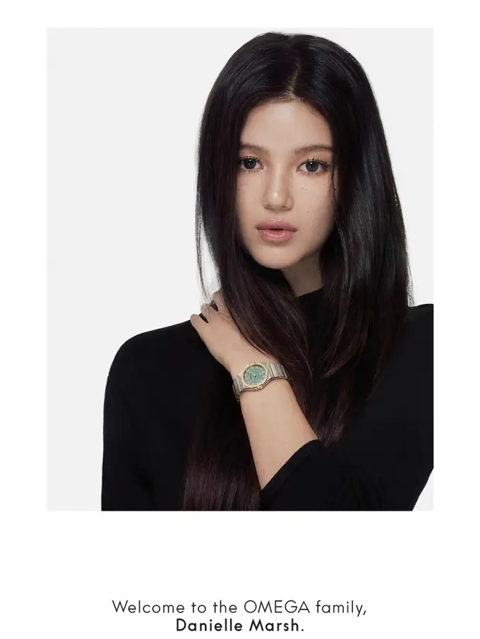 Tanpa Nama NewJeans, Pesona Danielle Jadi Brand Ambassador Terbaru Omega dengan Jam Tangan Rp190 Jutaan