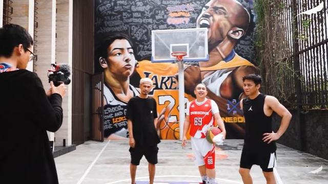 6 Potret Ariel NOAH Main Basket, Bugar di Usia 40 Tahun