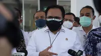 Menteri Agama Yaqut Cholil Qoumas saat menerima kunjungan Wakil Ketua DPR RI Sufmi Dasco Ahmad di asrama haji Pondok Gede, Jakarta. (Foto: Dokumentasi Humas Kemenag).