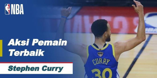 VIDEO: Bintang NBA Hari Ini, Stephen Curry, Cetak Rekor Bersama Golden State Warriors