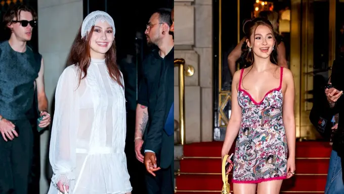 Gaya Stylish Lola Tung Tampil Chic Bareng Koleksi Tas Kate Spade New York di Press Tour Film The Summer I Turned Pretty