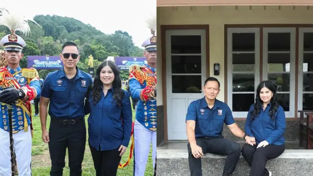 Hamil di Usia 44 Tahun, Annisa Pohan Tampil Energik Dampingi AHY Reuni di Magelang