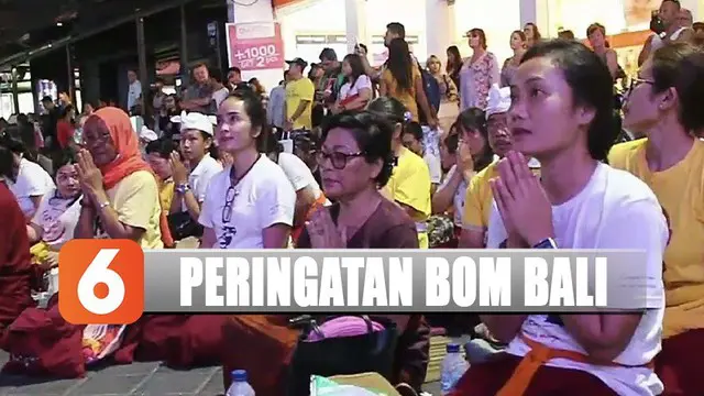 Warga dan Wisatawan Ikuti Peringatan Bom Bali, 1 Orang Pingsan