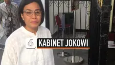 Sri Mulyani menjadi orang pertama yang datang ke Istana untuk bertemu Presiden Joko Widodo pagi ini. Sri datang seperti tamu-tamu kemarin yang mengenakan baju putih.
