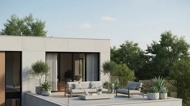 Model Garasi Depan Rumah Minimalis (Image by Gemini AI)