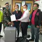 Tim gabungan pengamanan Bandar Udara Internasional Juanda (Bandara Juanda) yaitu Aviation Security dan Satgaspam TNI AL kembali mengagalkan upaya penyelundupan bibit lobster. (Foto: Dok Pengelola Bandara Juanda)
