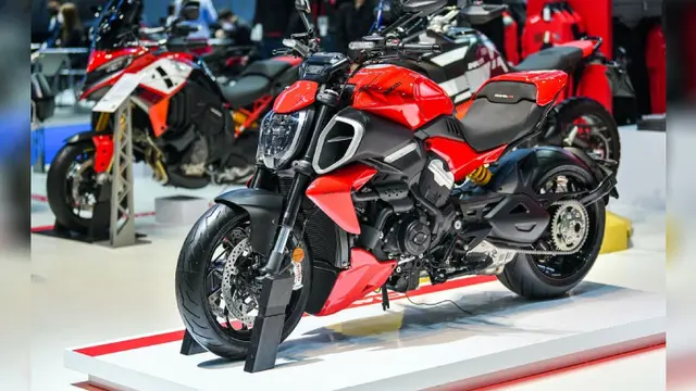 Ducati Diavel V4 melantai di Bangkok Motor Show 2023 (Motosaigon)