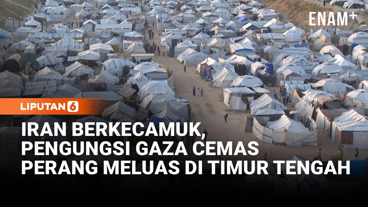 Imbas Situasi di Iran, Pengungsi Gaza Cemas Perang Timur Tengah Meluas dan Perbatasan Ditutup