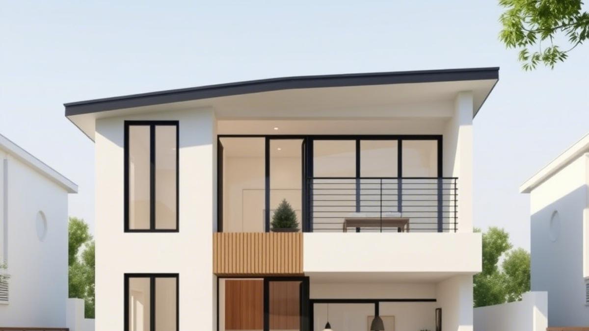 Gambar Rumah Sederhana Tapi Terkesan Mewah 2 Lantai, Inspirasi Hunian Impian