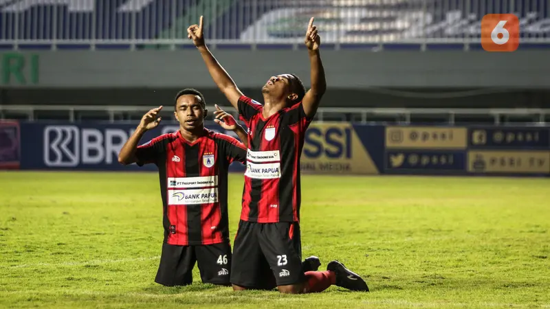 BRI Liga 1 2021: Persipura Jayapura vs Persita Tangerang