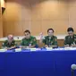 Wali Kota Jakarta Utara Rustam Effendi (tengah) memimpin rapat. (beritajakarta.com)