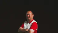 Ricky Nelson saat diresmikan sebagai pelatih Persis Solo. (Dok Persis Solo)