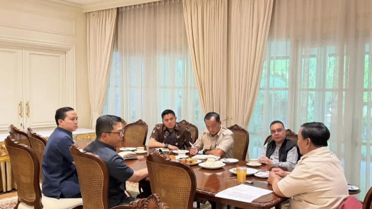 Rapat terbatas Presiden Prabowo