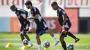 <p>Merujuk rekor pertemuan dengan Inter Milan, Benfica memang tidak diunggulkan. Pasalnya, dalam tiga perjumpaan, mereka tidak pernah menang. (PATRICIA DE MELO MOREIRA/AFP)</p>