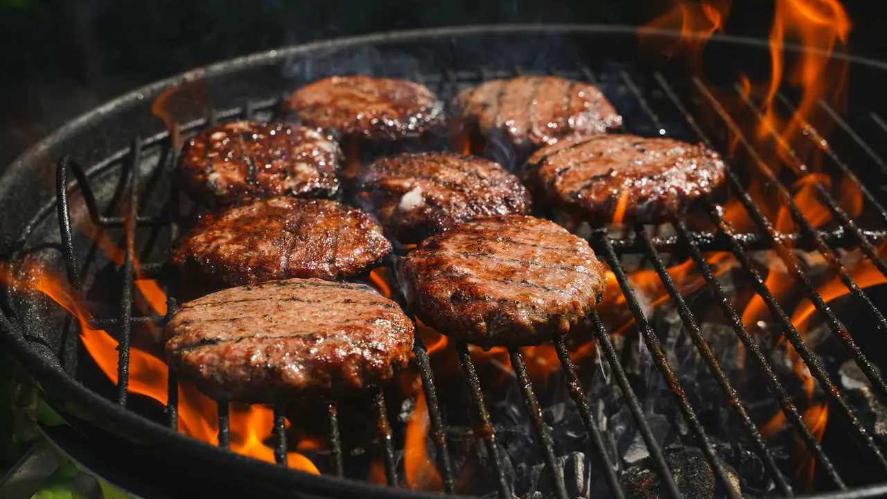 Grilling Burger