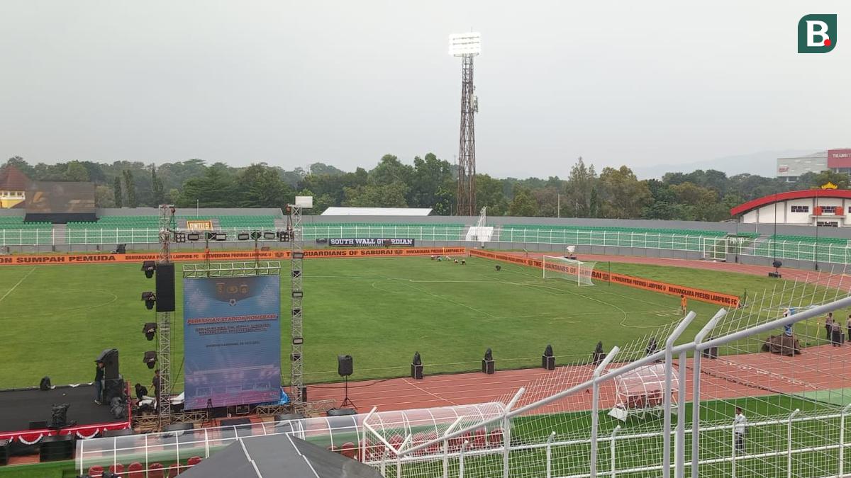 Renovasi Hanya Butuh Waktu 2 Bulan 20 Hari, Stadion Sumpah Pemuda Siap Jadi Markas Bhayangkara FC di BRI Super League 2025/2026