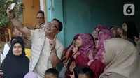 Ridwan Kamil mengaku, dirinya bersama cawagub Suswono diterima dengan baik oleh warga Pancoran. (Liputan6.com/Herman Zakharia)