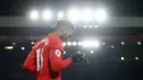 9. Striker Liverpool, Daniel Sturridge, merayakan gol yang dicetaknya ke gawang Stoke pada laga Premier League di Stadion Anfield, Inggris, Selasa (27/12/2016). (Reuters/Carl Recine) 