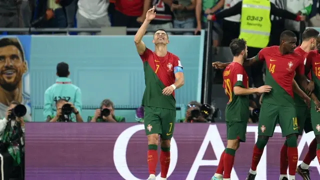 Pemain Pertama yang Cetak Gol di 5 Piala Dunia Berbeda, Ini Potret Mengagumkan Cristiano Ronaldo
