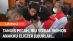 Sidang kasus pembunuhan Brigadir Yosua berlanjut, setelah Majelis Hakim menolak nota keberatan para terdakwa termasuk Ferdy Sambo dan Putri Candrawathi. Sementara di persidangan lainnya, terdakwa Eliezer, mengungkapkan dirinya tidak percaya, Yosua me...