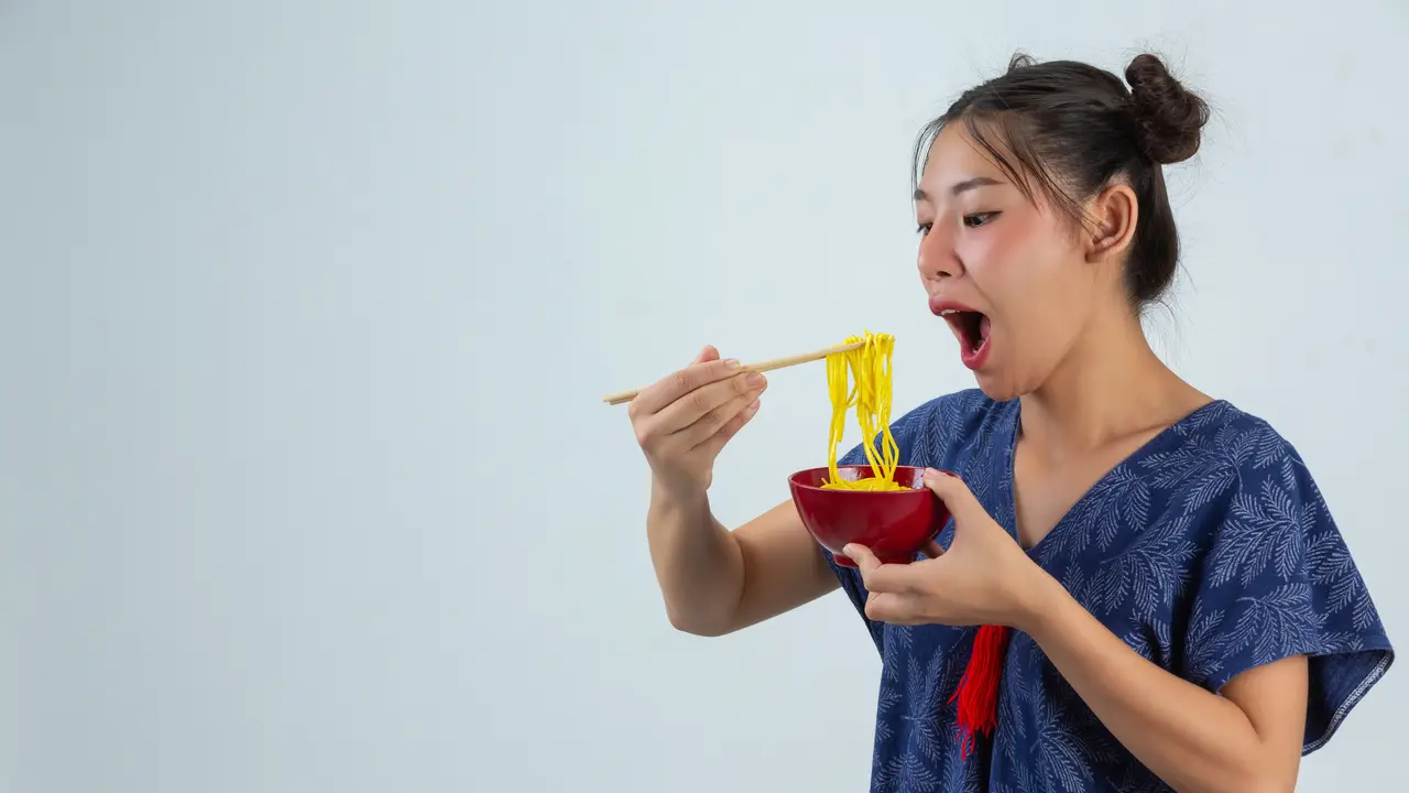 Ilustrasi makan