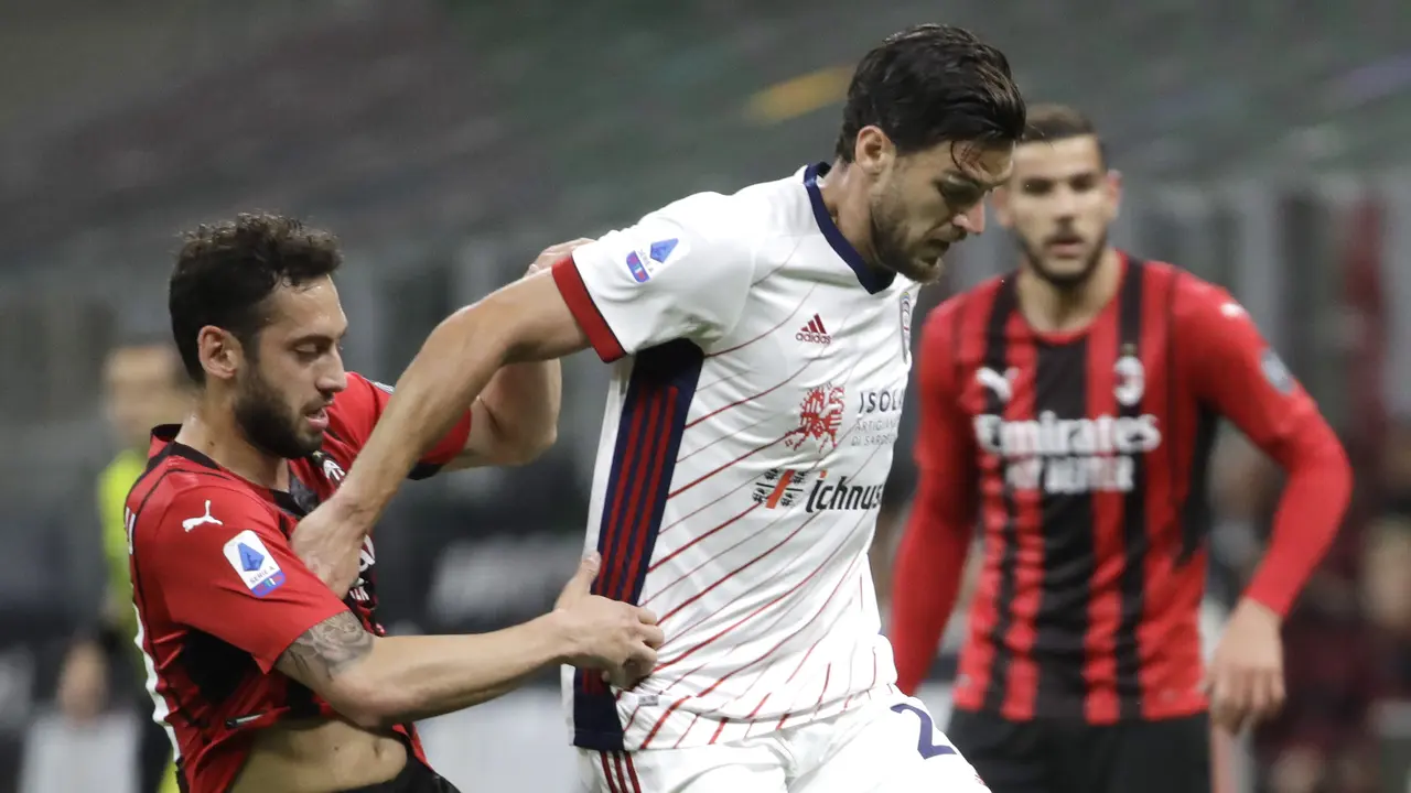 Liga Italia AC Milan vs Cagliari