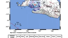 Gempa Magnitudo 4,1 Guncang Bogor