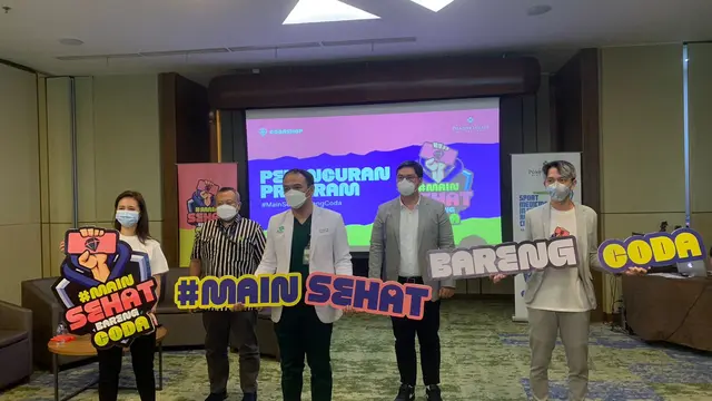 Peluncuran main sehat bareng coda