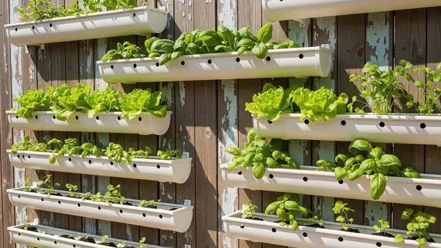 Ide Model Kebun Sayur Mini dengan Planter Box Gantung