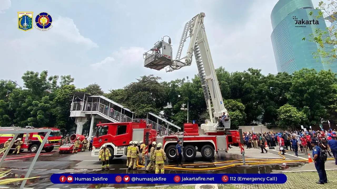 Bronto Skylift Damkar Jakarta