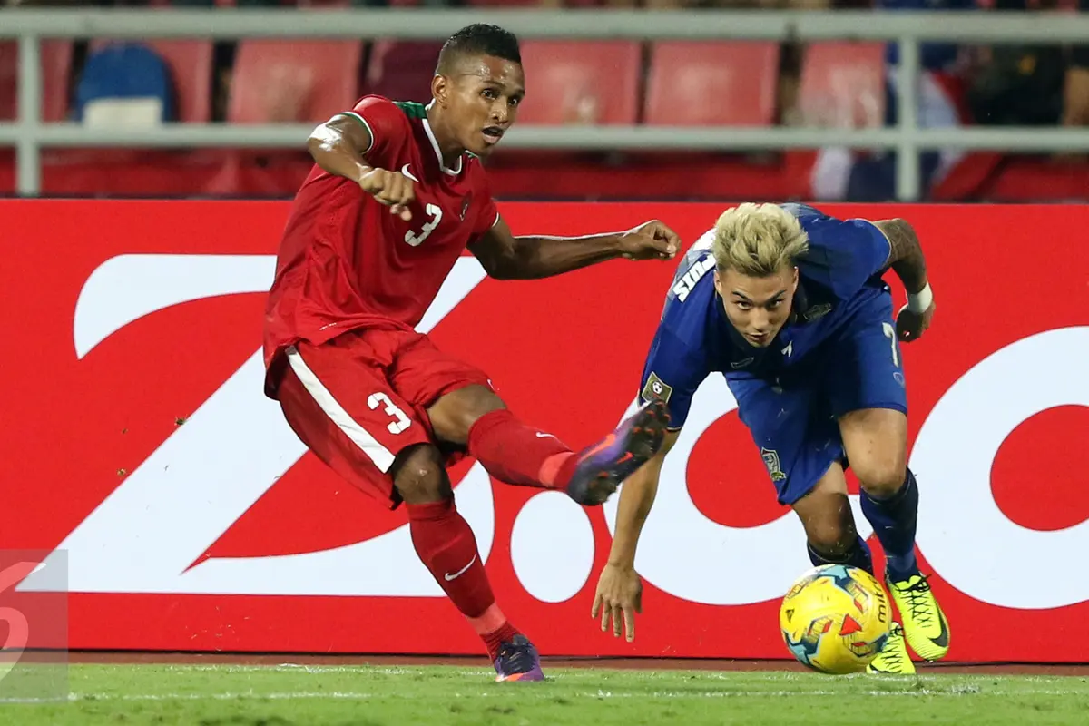 20161217-Aksi Heroik Pemain Timnas Indonesia Tak Mampu Redam Thailand-Bangkok