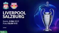 Liga Champions - Liverpool Vs Salzburg (Bola.com/Adreanus Titus)