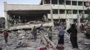 Sementara, jumlah korban tewas secara keseluruhan sejak situasi memanas pada 7 Oktober 2023 lalu meningkat menjadi 52.810 jiwa. (Bashar TALEB/AFP)