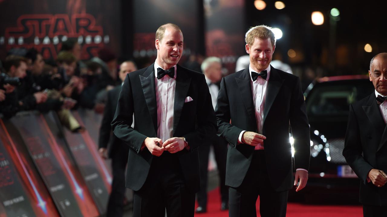Pangeran William dan Pangeran Harry di Star Wars