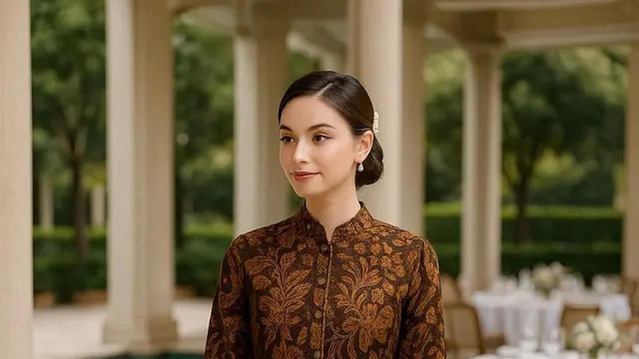 13 Inspirasi Model Tunik Batik Setelan Rok yang Simpel Tapi Mewah, Cocok untuk Segala Acara