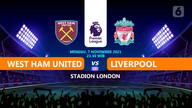 West Ham United vs Liverpool