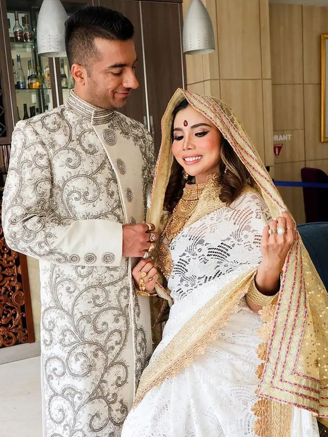 7 Pemotretan Prewedding Eva Belisima Mantan Istri Kiwil dengan Gaya India
