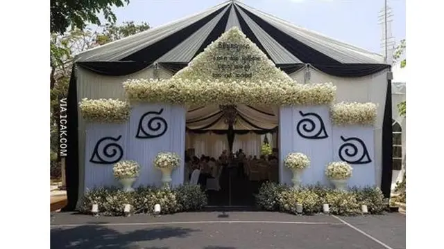 6 Potret Nikahan Konsep Naruto Ini Bikin Ngakak