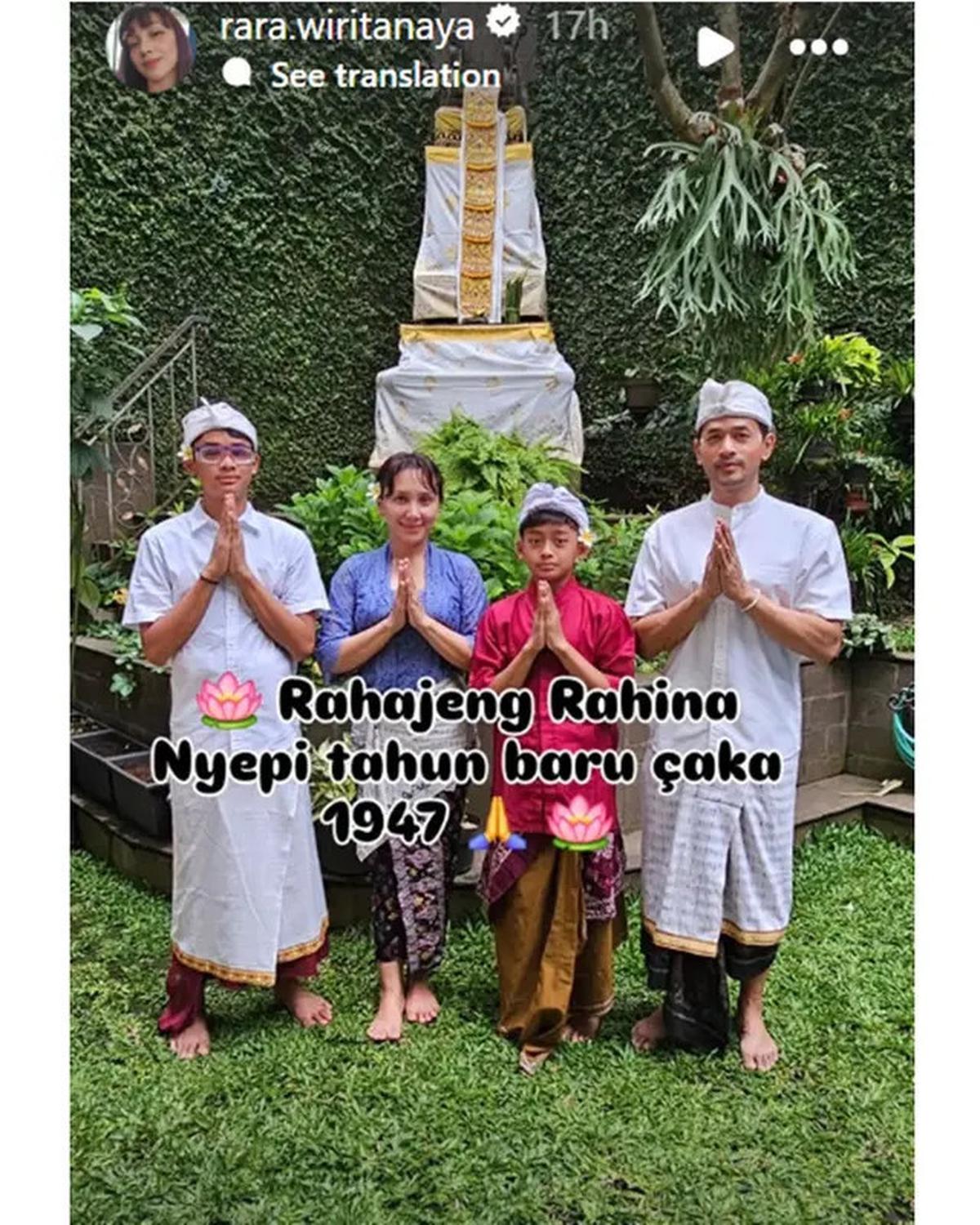 8 Potret Artis Rayakan Nyepi 2025, Jadi Momen Nikmati Parade Ogoh-Ogoh