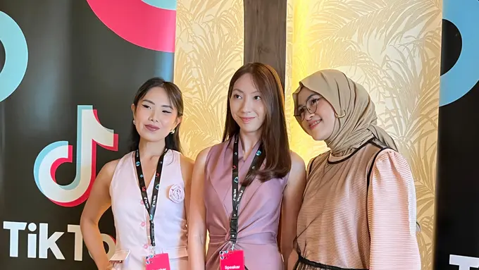 Serly Asnim, Christie Basil, dan Tirannisya (Dok/Fimela.com/Rianti Fitri Wulandari)